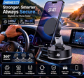 Premium Magnetic Car Phone Mount – 360° Rotation, One-Touch Lock, Universal Holder