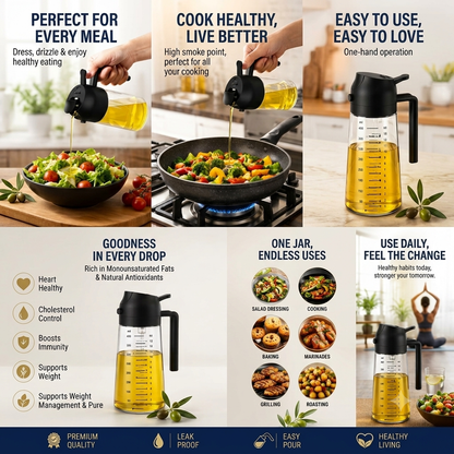 2-in-1 Oil Spray Bottle