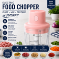QuickChop Mini Electric USB Rechargeable  Chopper
