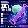 2 in 1 Bath & Body Cleaning Bundle–Silicone Scrubber Set