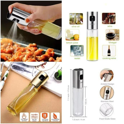 Stainless Steel Oil Spray Bottle