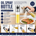 Stainless Steel Oil Spray Bottle