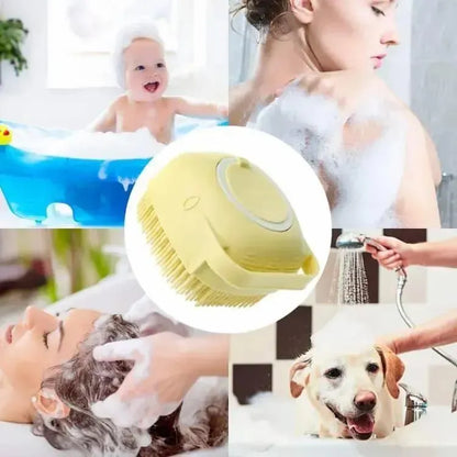 2 in 1 Bath & Body Cleaning Bundle–Silicone Scrubber Set