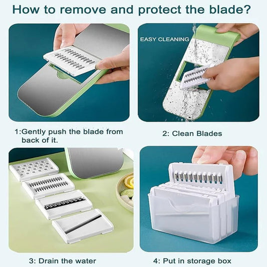 5-in-1 Vegetable Cutter & Grater