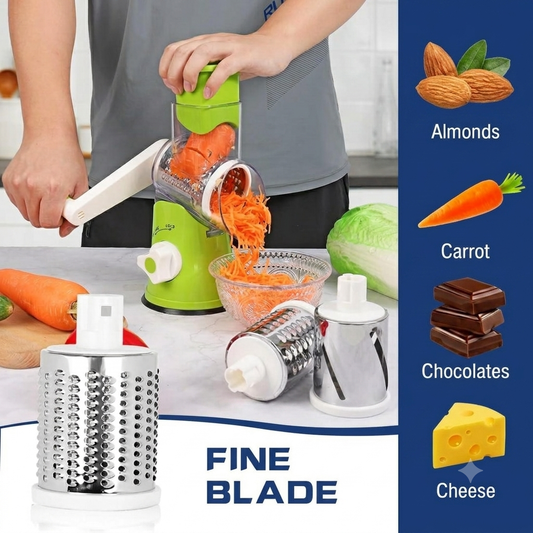 3-in-1 Vegetable Slicer, Shredder & Grater