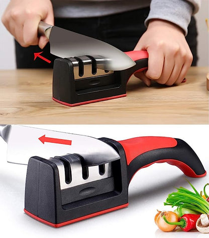 3-Stage Multi-Function Knife Sharpener