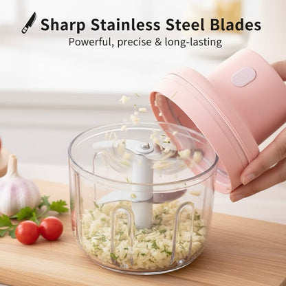 QuickChop Mini Electric USB Rechargeable  Chopper